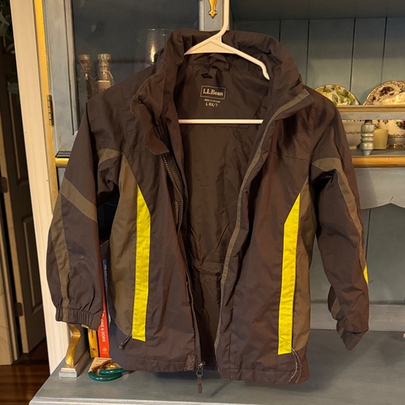 L.L. Bean Other - L.L. Bean Jacket with Yellow Accent Panels